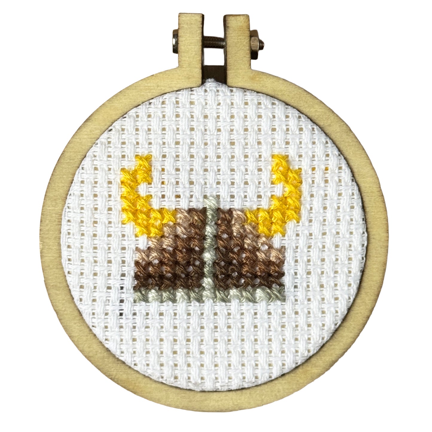 You're a True Warrior! Mini Matchbox Cross Stitch Kit