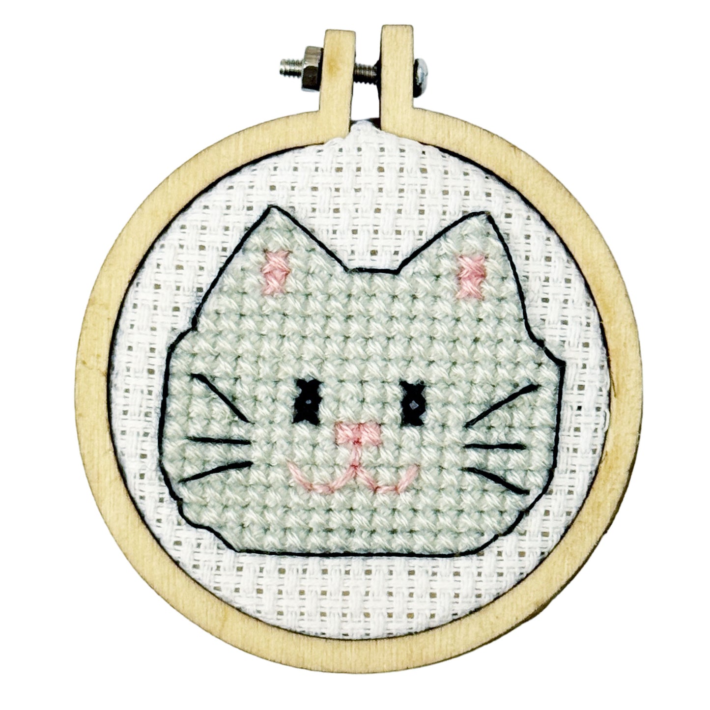 You're the Cats Whiskers! Mini Matchbox Cross Stitch Kit