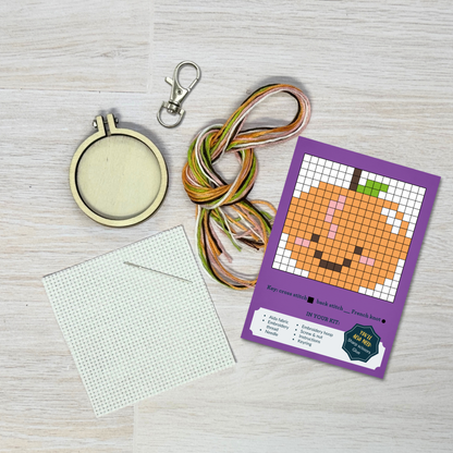 I Appeachiate You! Mini Matchbox Cross Stitch Kit