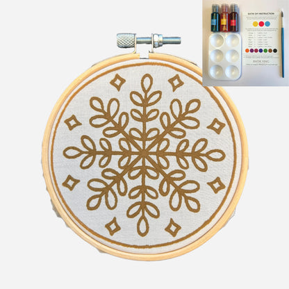 Snowflake Mini Batik Craft Kit
