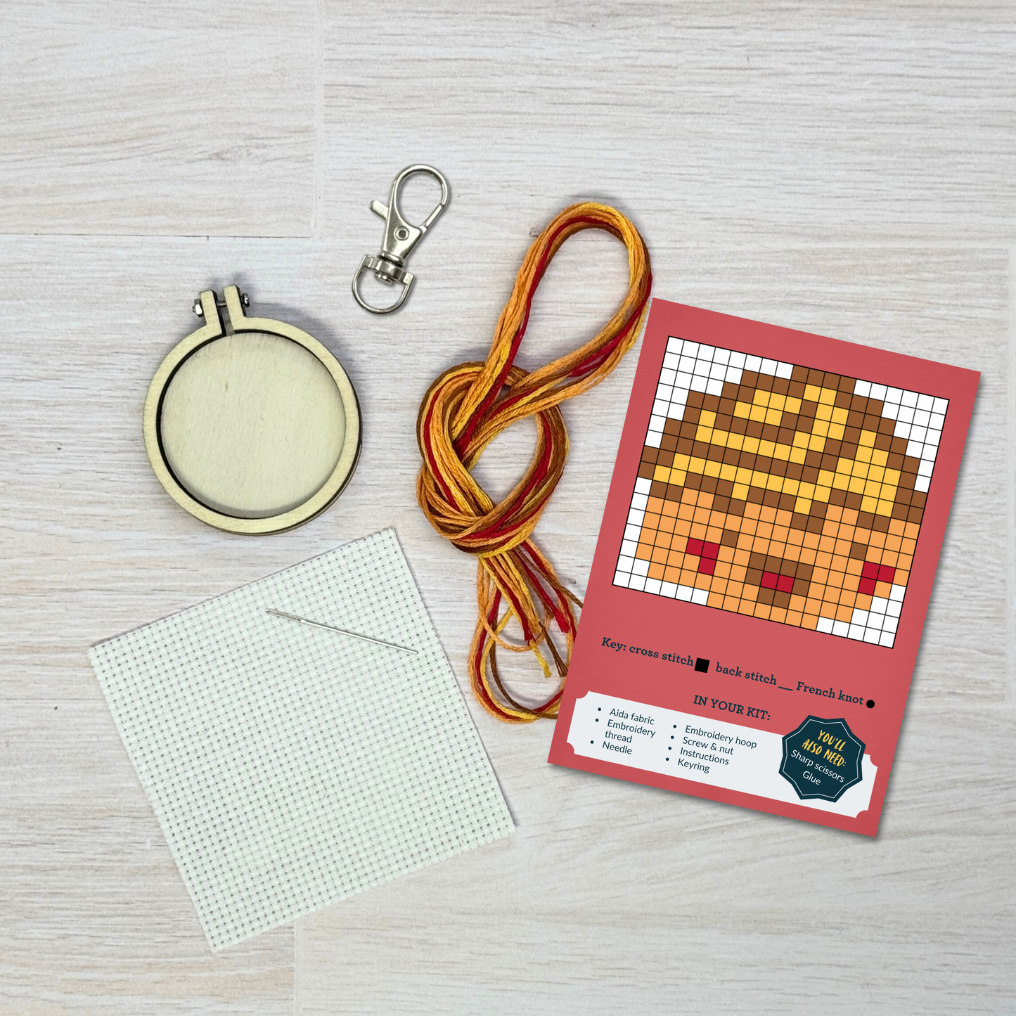 You're bun in a million! Mini Matchbox Cross Stitch Kit