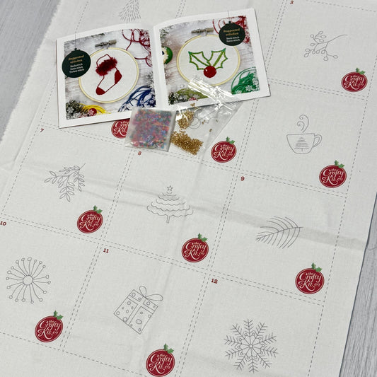 Festive Embroidery Fabric Pack