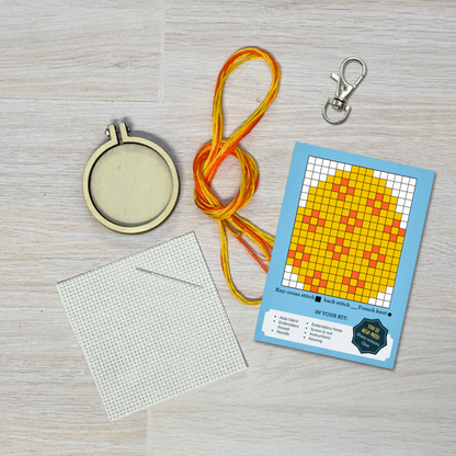 Happy Easter! Mini Matchbox Cross Stitch Kit