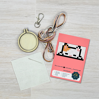How Are You Feline? Mini Matchbox Cross Stitch Kit