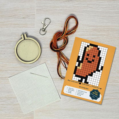 Just Wondering How You've Bean? Mini Matchbox Cross Stitch Kit