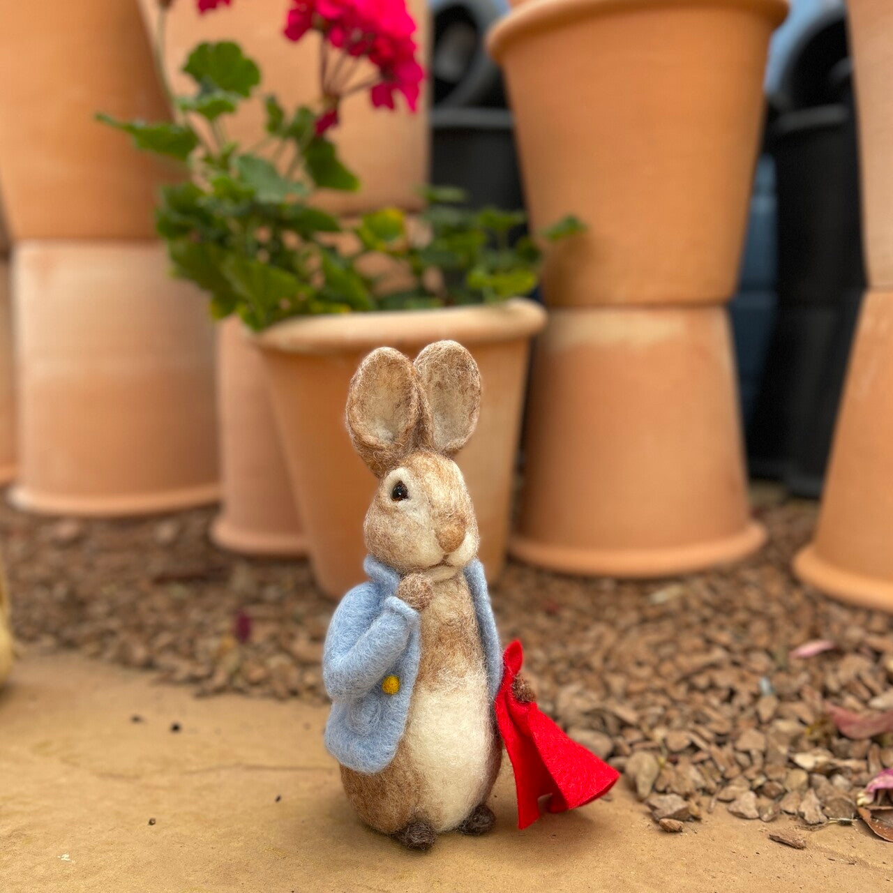 Peter Rabbit and his Pocket Handkerchief Needle Felting Craft Kit | The ...