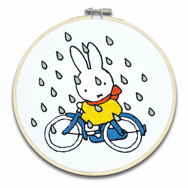 Miffy - Miffy Cycling Embroidery Kit