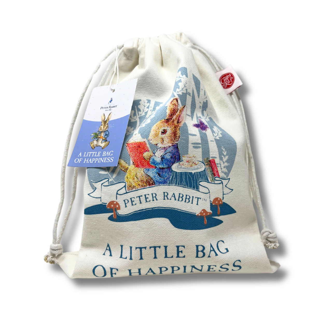 Peter Rabbit 'Bag of Happiness' Drawstring Bag | Beatrix Potter| The ...