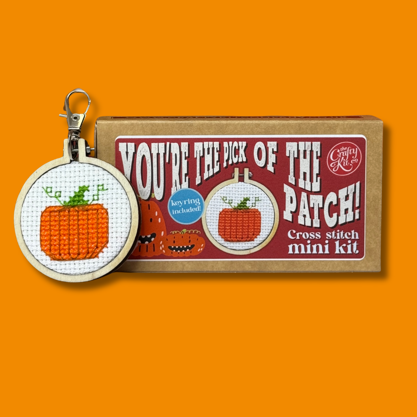 You're the Pick of the Patch! Mini Matchbox Cross Stitch Kit