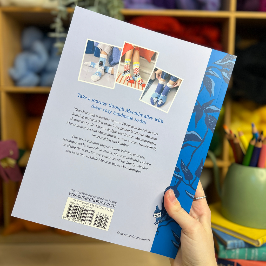 Knitted Moomin Socks Pattern Book – The Crafty Kit Company