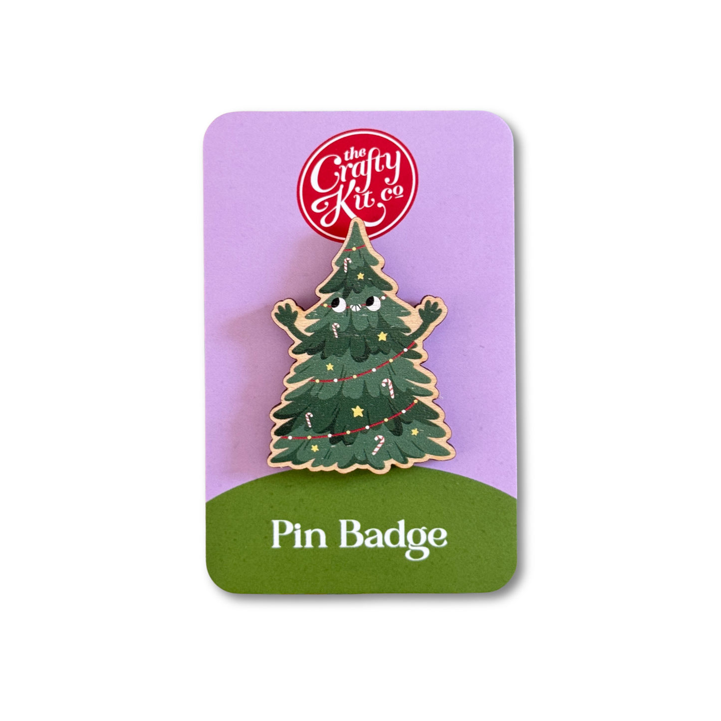 Christmas Tree Pin Badge