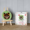 Floral Bear in a Hoop and kit box image