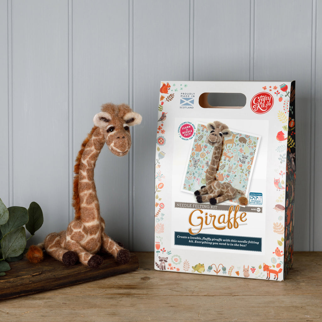 Giraffe and kit box image