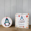 Penguin Cross Stitch and kit box image
