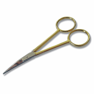 Gold-Plated Curved Embroidery Scissors – The Crafty Kit Company