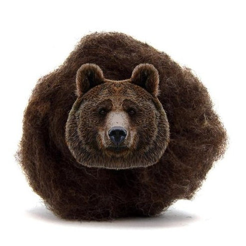 Felting Wool - Bear