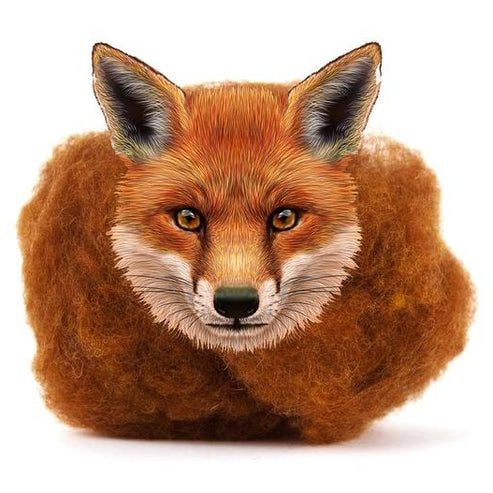 Felting Wool - Fox