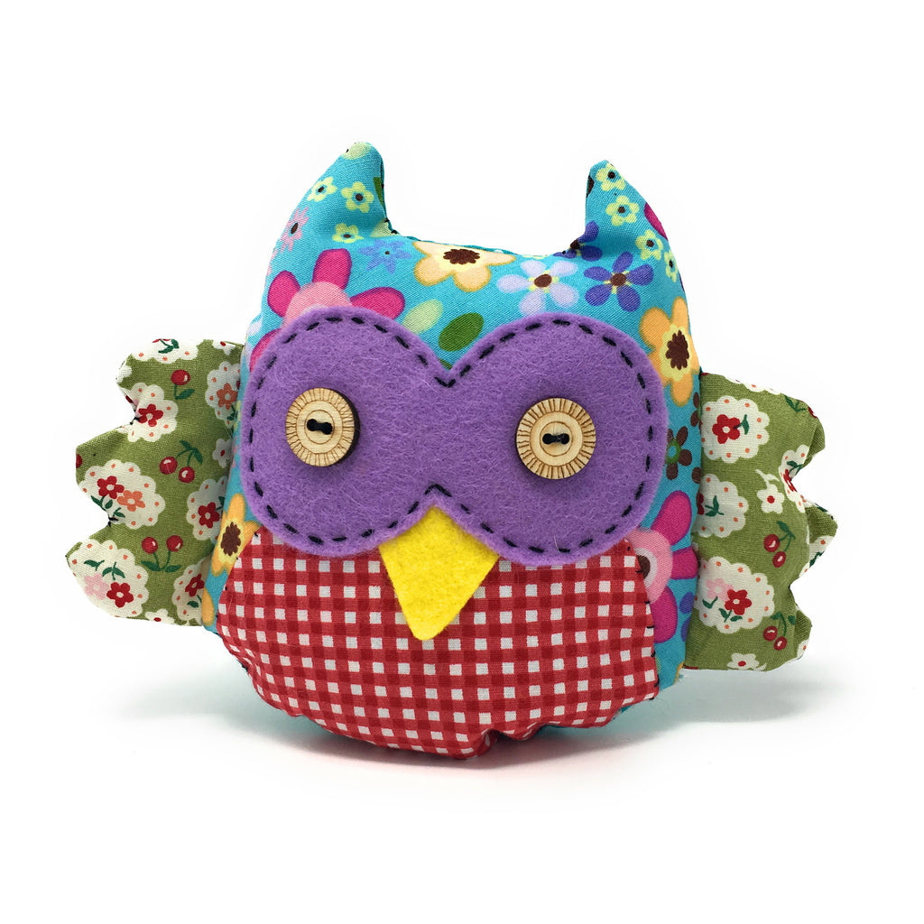 The Crafty Kit Company Patchwork Owl Sewing Kit